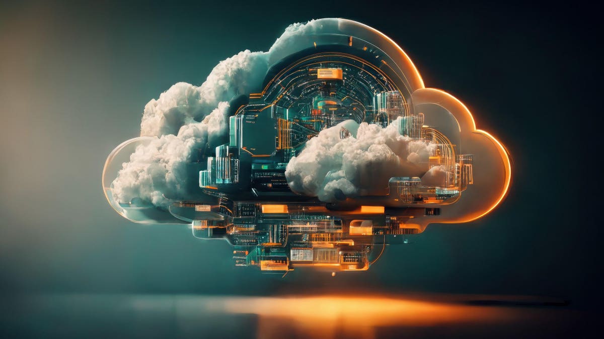 Image of cloud computing