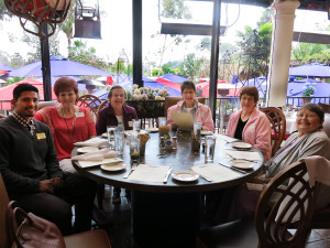 Silvergate guests at the Prado Restaurant for lunch