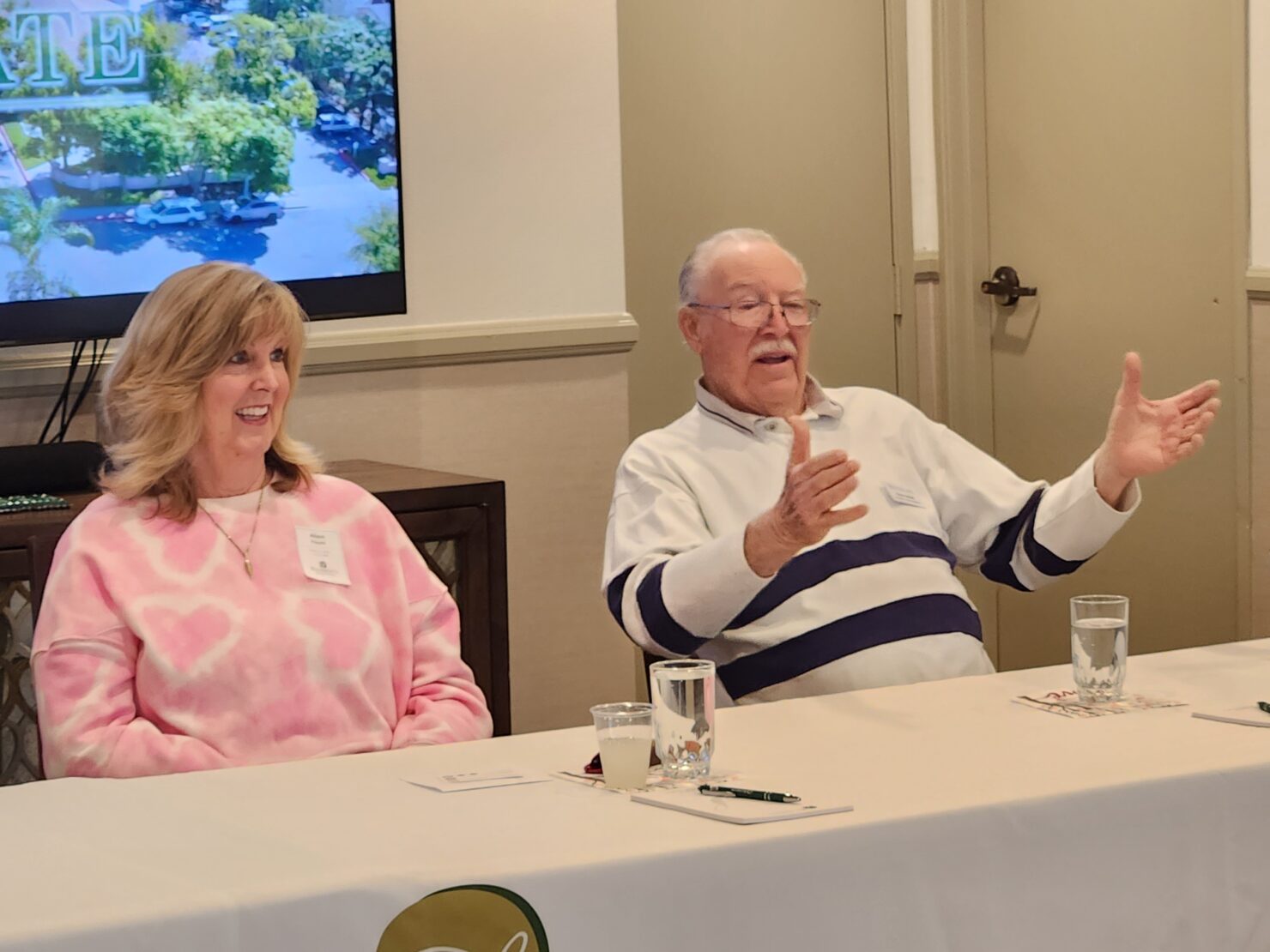 Close up of Fallbrook resident panelists 