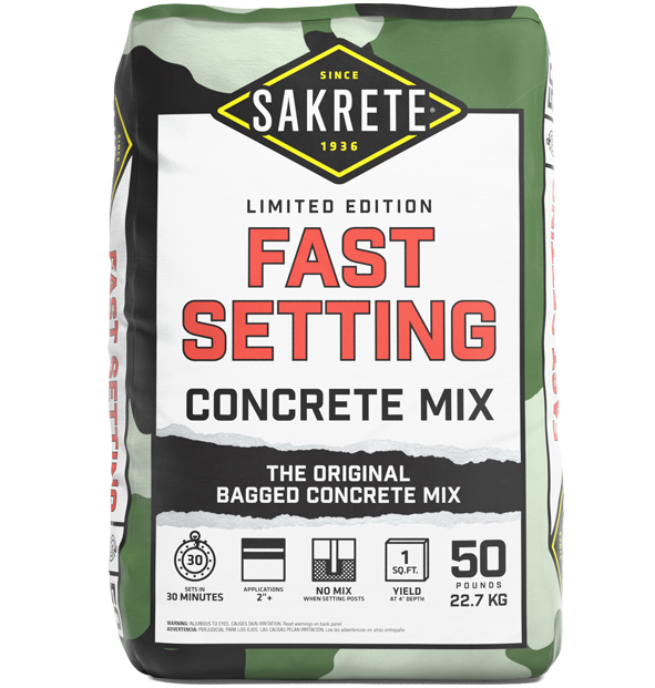 Fast-Setting Concrete Mix