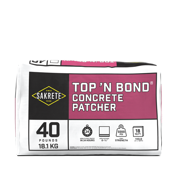Top 'N bond Concrete Patcher