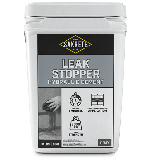 Leak Stopper Hydraulic Cement
