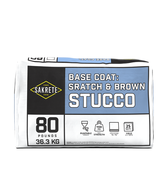 Scratch & Brown Stucco