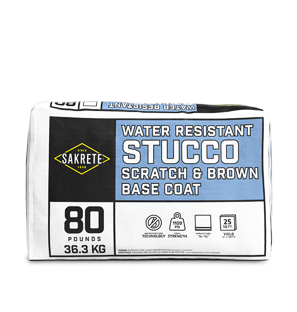 Water-Resistant Scratch & Brown Stucco