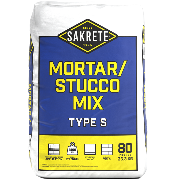 Mortar Mix – Type S