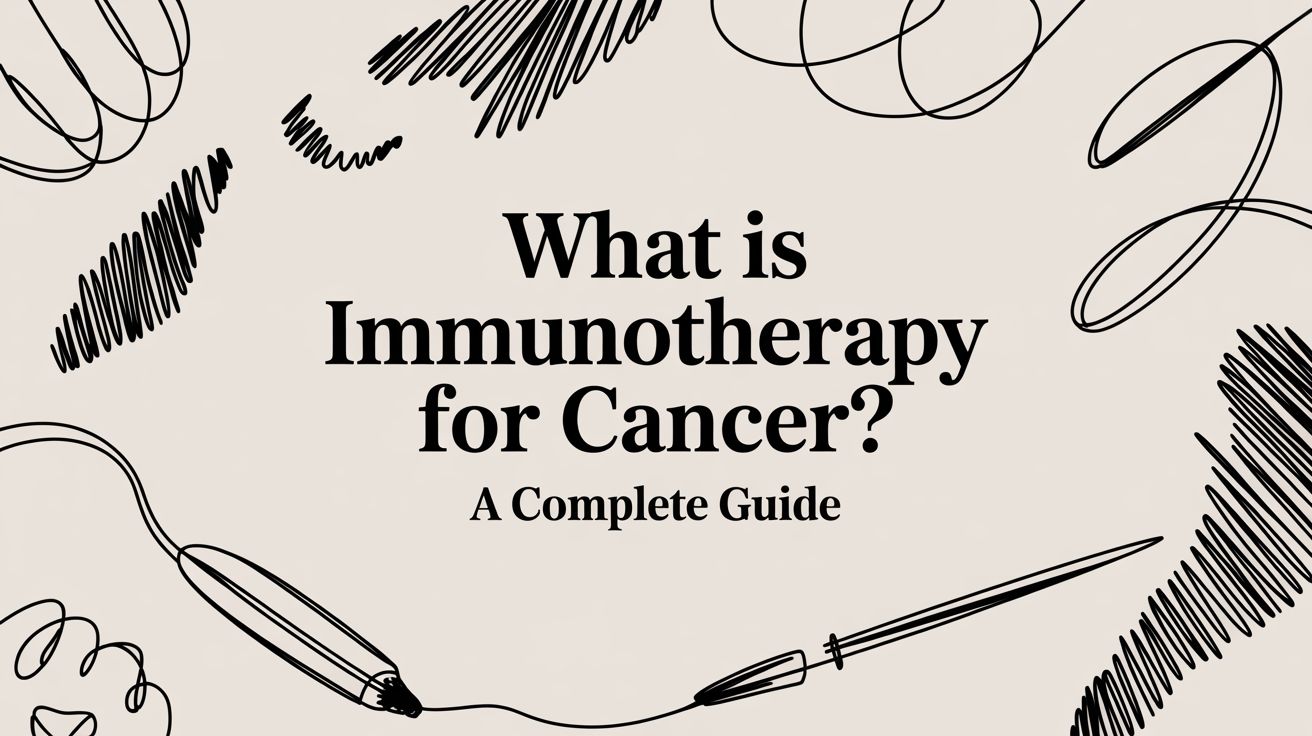 What Is Immunotherapy for Cancer? A Complete Guide