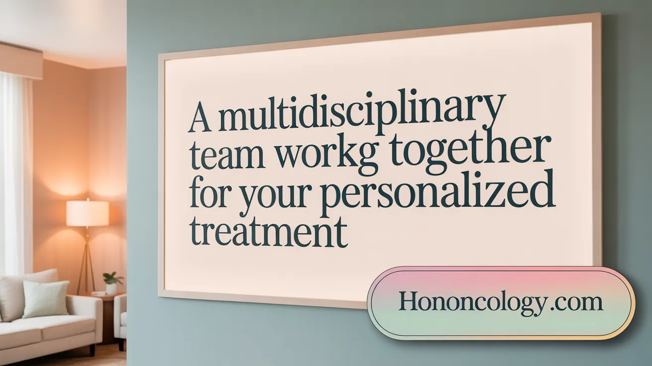A Multidisciplinary Team Working Together for Your Personalized Treatment