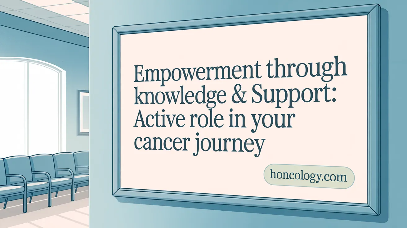 Empowerment Through Knowledge &amp; Support: Active Role in Your Cancer Journey