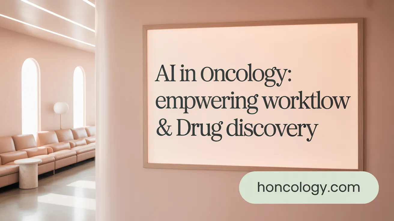 AI in Oncology: Empowering Workflow &amp; Drug Discovery