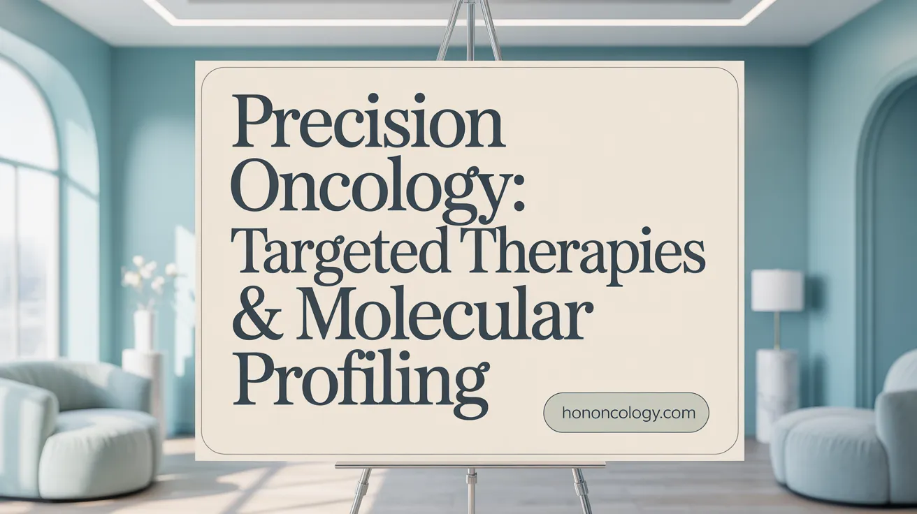 Precision Oncology: Targeted Therapies &amp; Molecular Profiling