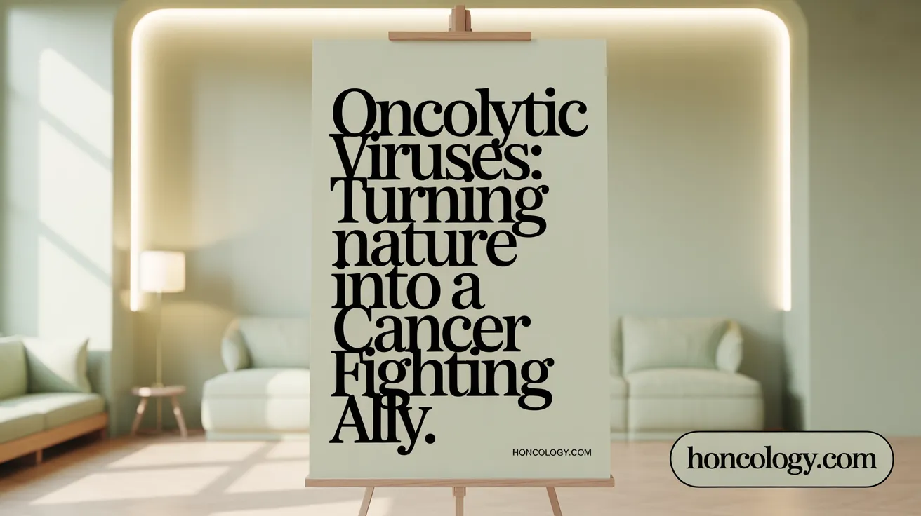 Oncolytic Viruses: Turning Nature into a Cancer Fighting Ally