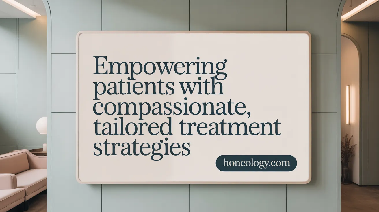 Empowering Patients with Compassionate, Tailored Treatment Strategies
