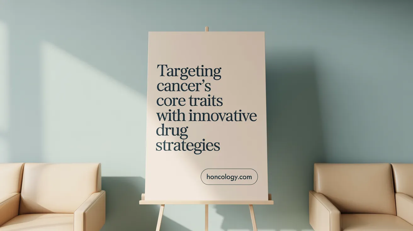 Targeting Cancer's Core Traits with Innovative Drug Strategies