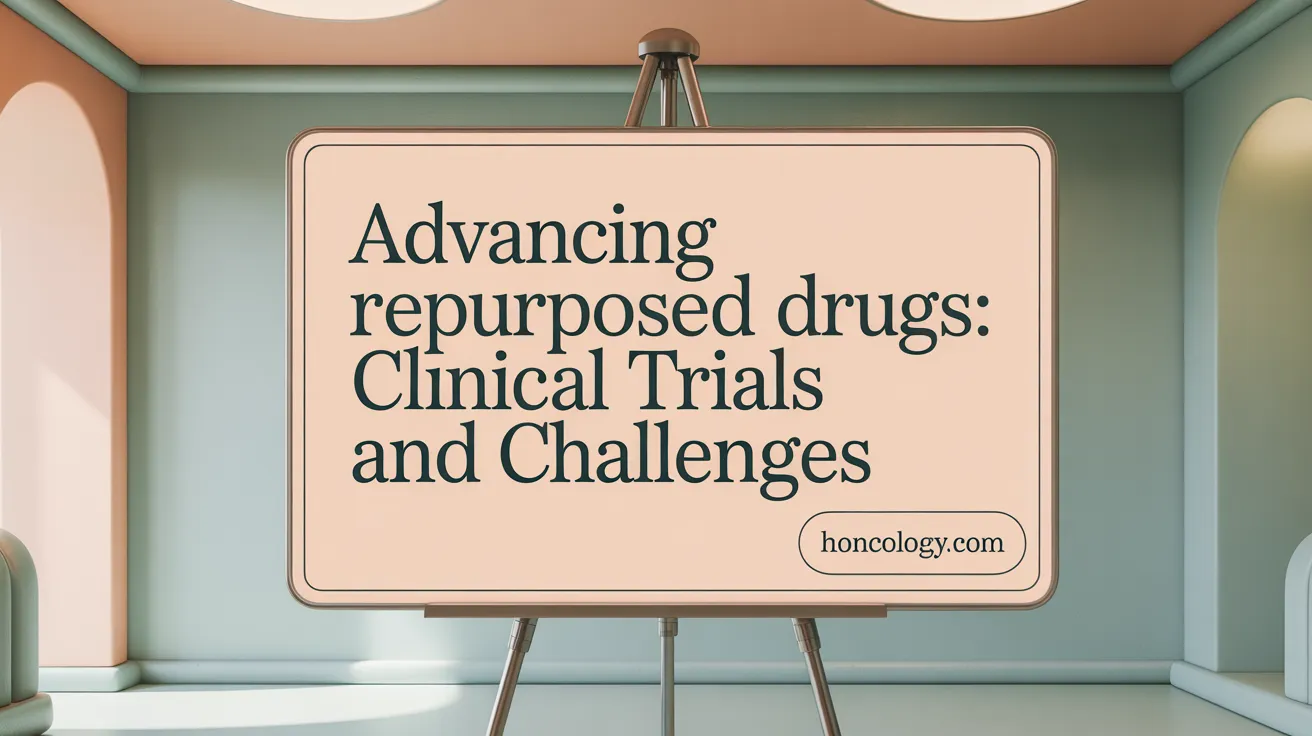 Advancing Repurposed Drugs: Clinical Trials and Challenges