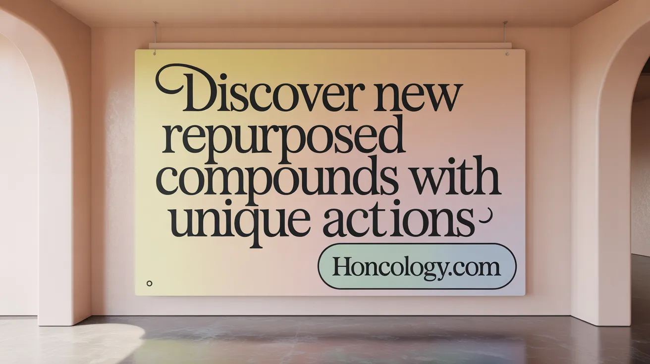 Discover New Repurposed Compounds with Unique Actions