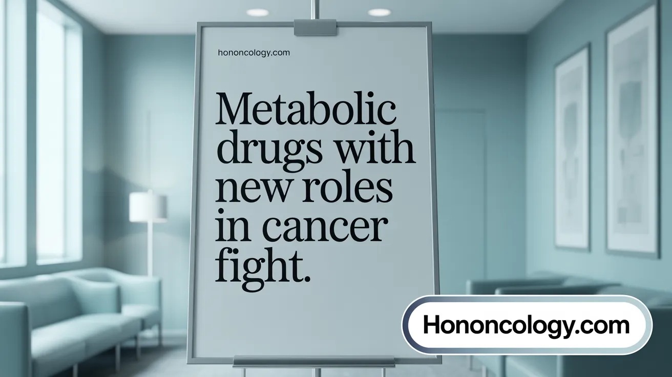 Metabolic Drugs with New Roles in Cancer Fight