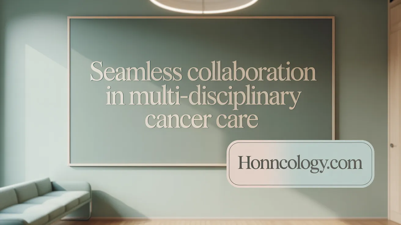 Seamless Collaboration in Multi-Disciplinary Cancer Care