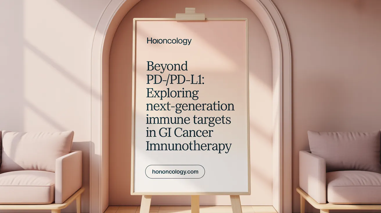 Beyond PD-1/PD-L1: Exploring Next-Generation Immune Targets in GI Cancer Immunotherapy