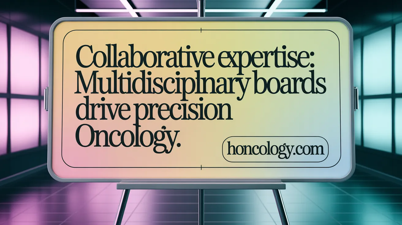 Collaborative Expertise: Multidisciplinary Boards Drive Precision Oncology