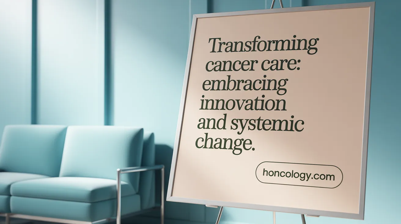 Transforming Cancer Care: Embracing Innovation and Systemic Change