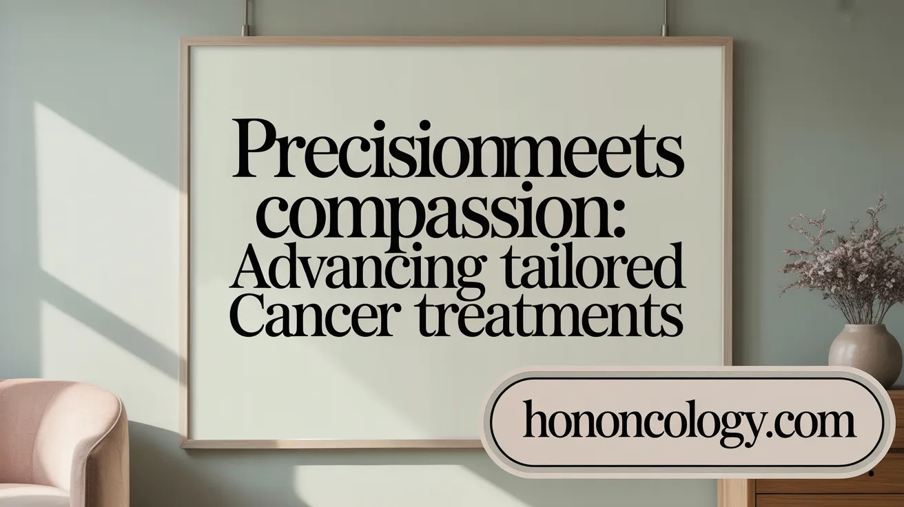 Precision Meets Compassion: Advancing Tailored Cancer Treatments