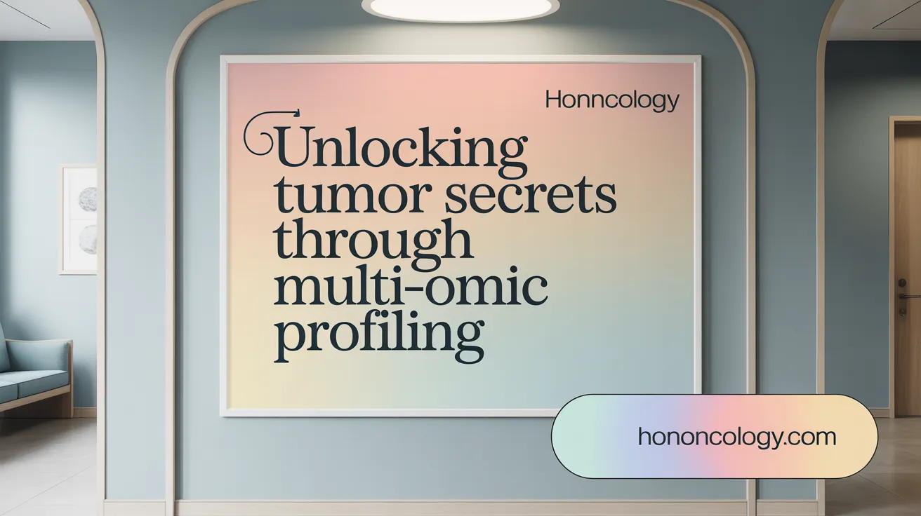 Unlocking Tumor Secrets Through Multi-Omic Profiling
