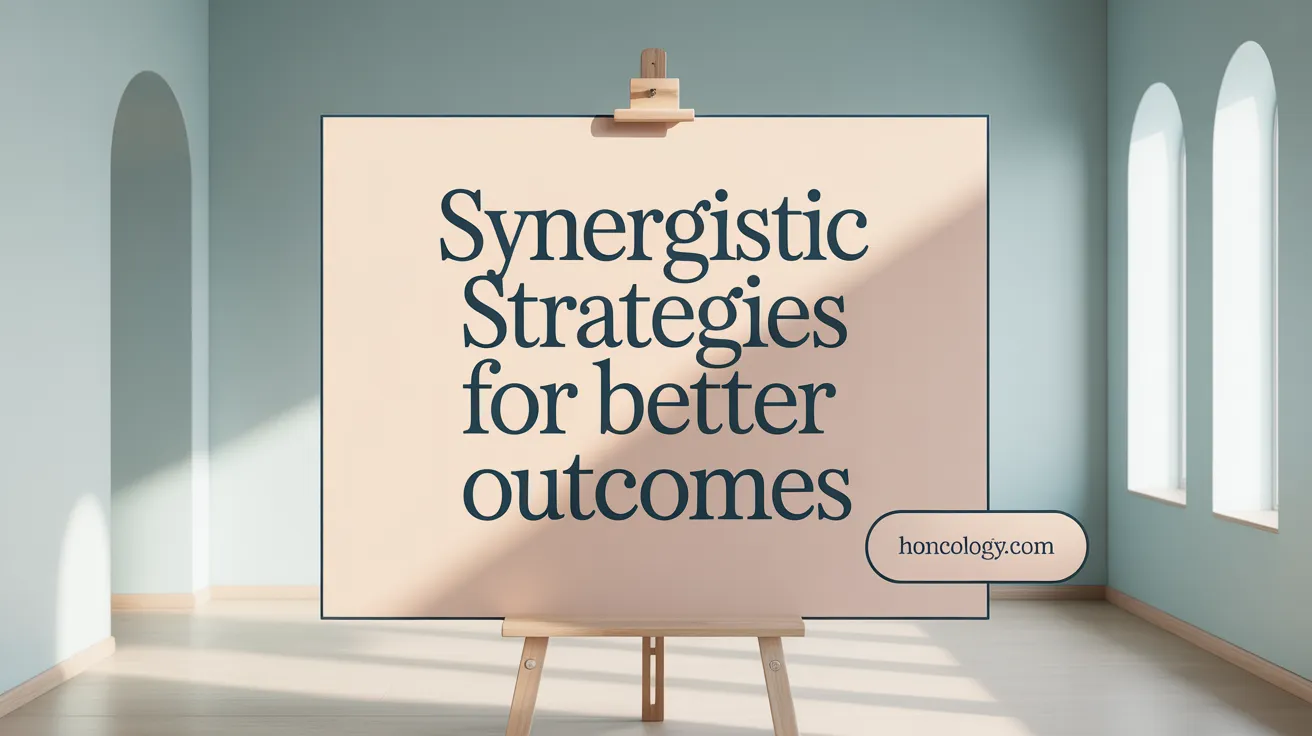 Synergistic Strategies for Better Outcomes