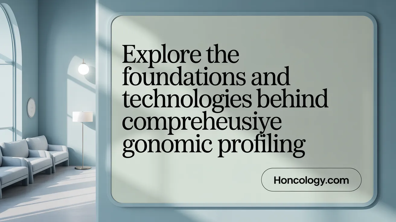 Explore the foundations and technologies behind Comprehensive Genomic Profiling