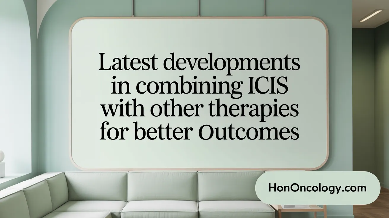 Latest Developments in Combining ICIs with Other Therapies for Better Outcomes