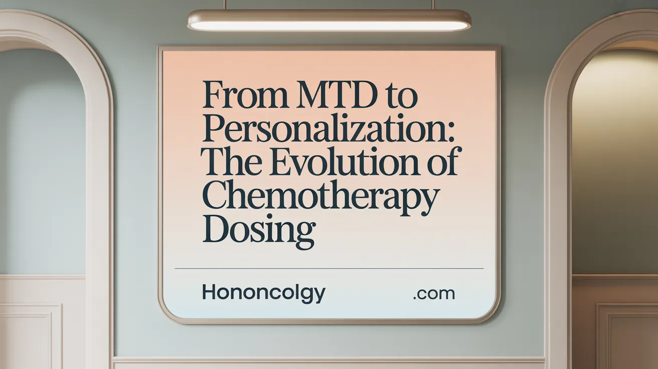 From MTD to Personalization: The Evolution of Chemotherapy Dosing