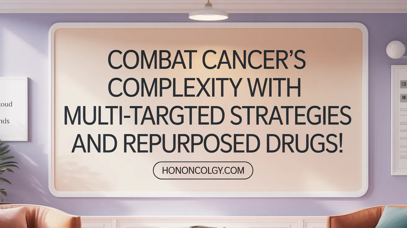Combat Cancer’s Complexity with Multi-Targeted Strategies and Repurposed Drugs!