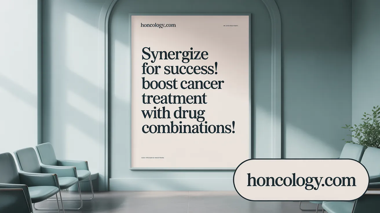 Synergize for Success! Boost Cancer Treatment with Drug Combinations!
