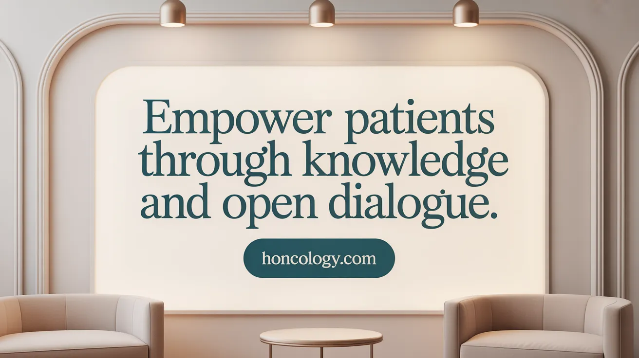 Empower Patients Through Knowledge and Open Dialogue