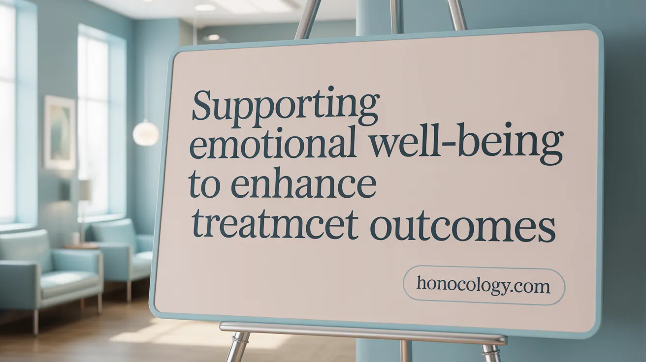 Supporting Emotional Well-being to Enhance Treatment Outcomes