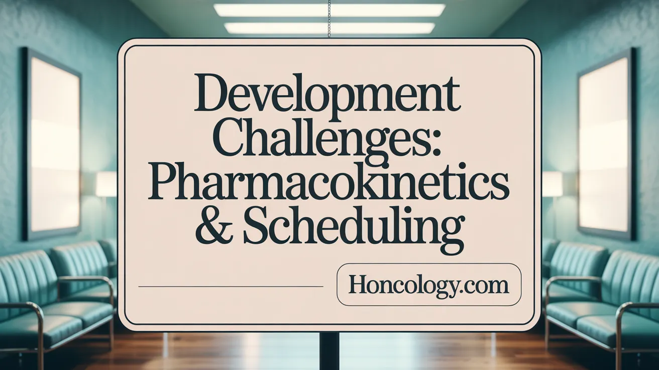 Development Challenges: Pharmacokinetics &amp; Scheduling