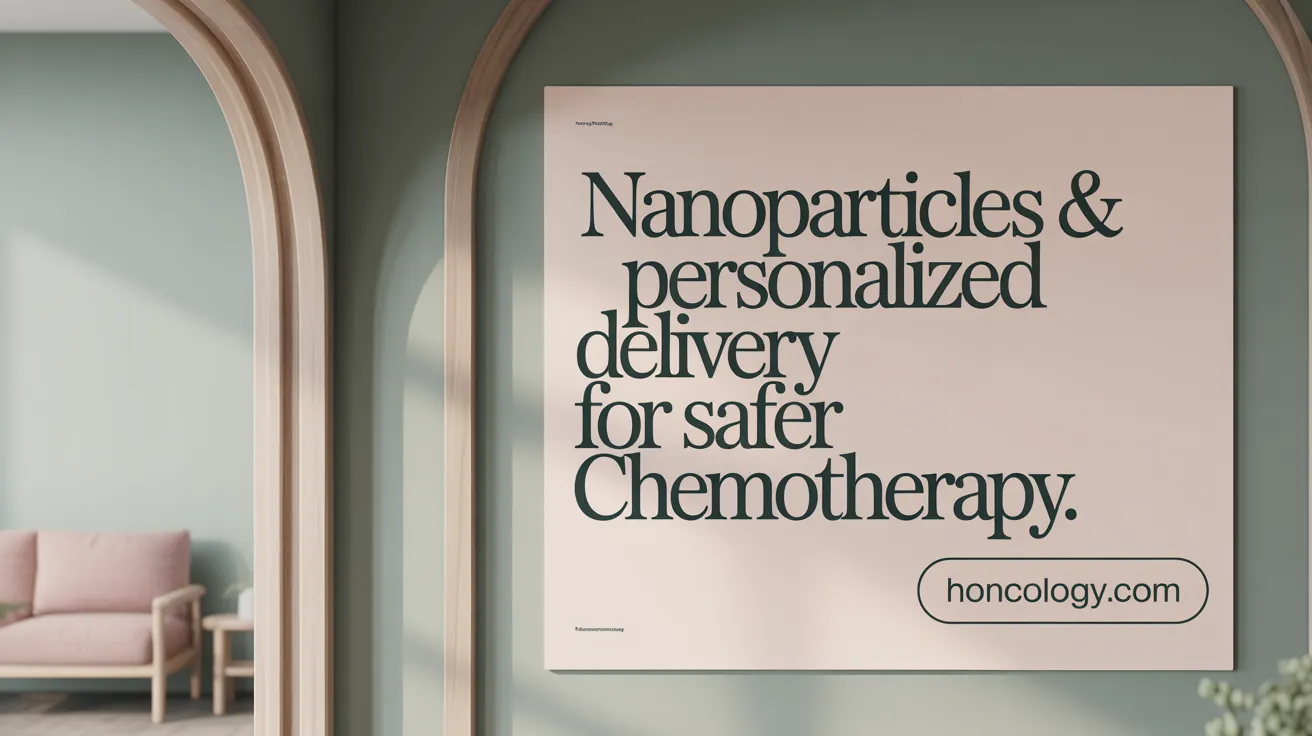 Nanoparticles &amp; Personalized Delivery for Safer Chemotherapy