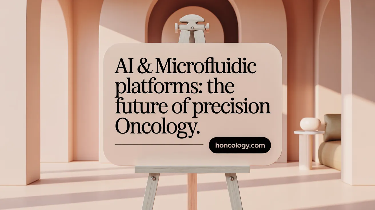 AI &amp; Microfluidic Platforms: The Future of Precision Oncology