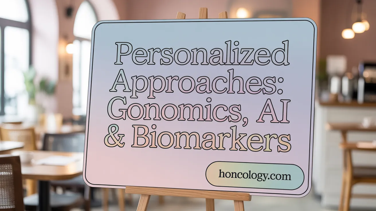 Personalized Approaches: Genomics, AI &amp; Biomarkers