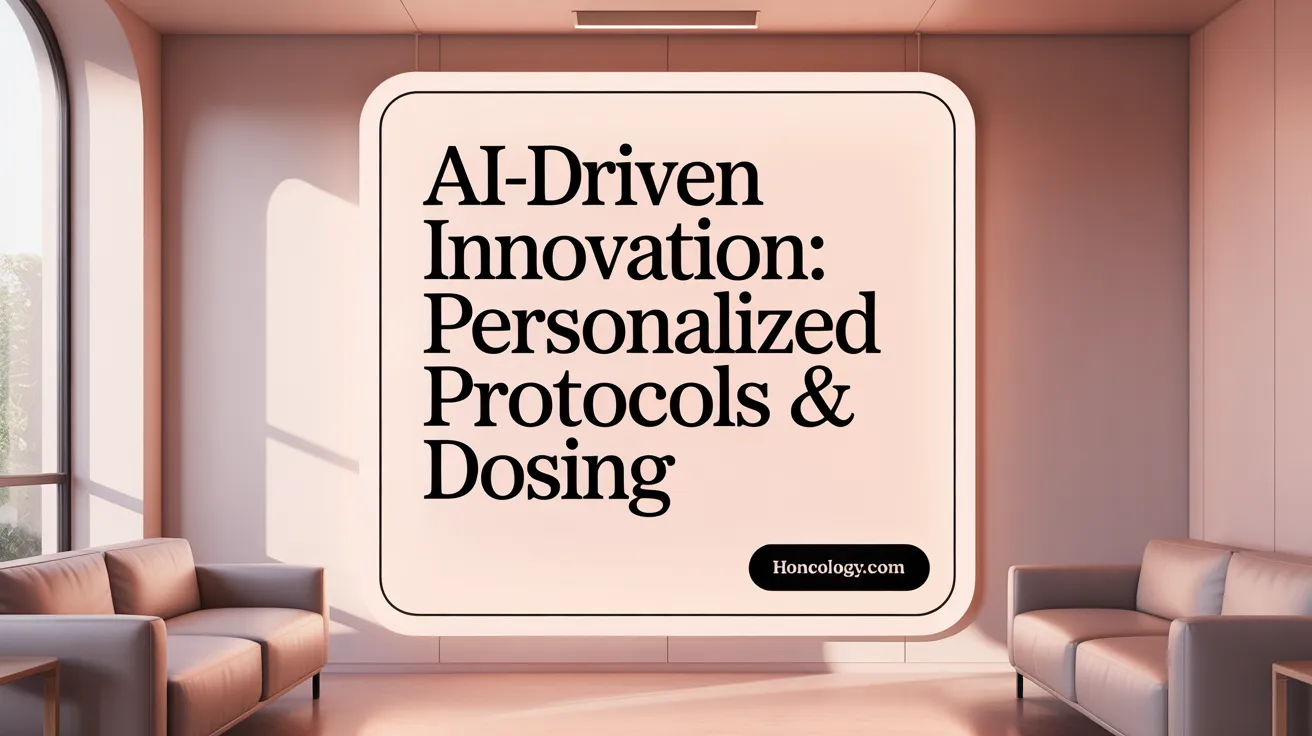 AI-Driven Innovation: Personalized Protocols &amp; Dosing