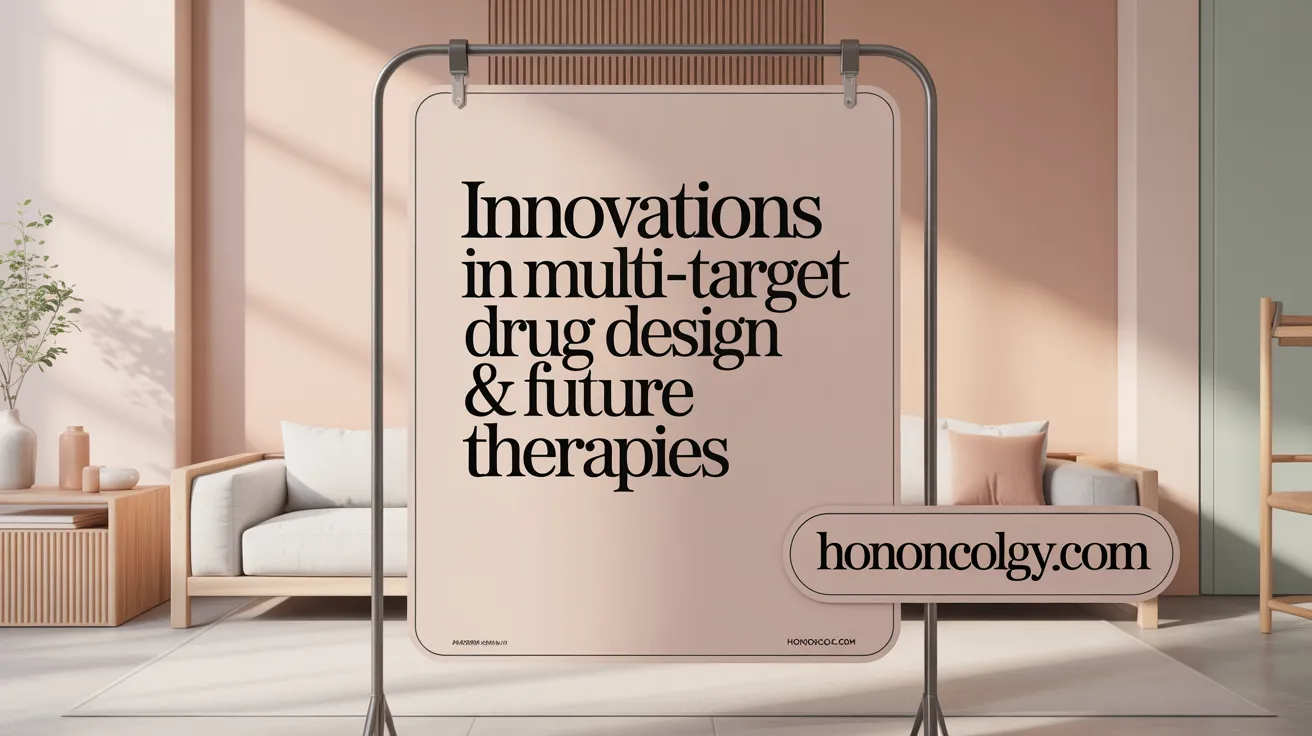 Innovations in Multi-Target Drug Design &amp; Future Therapies