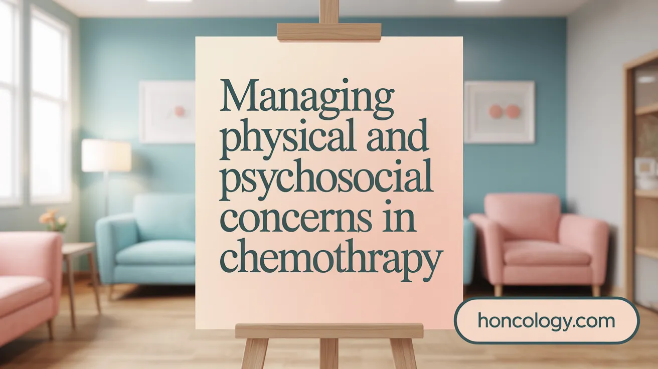 Managing Physical and Psychosocial Concerns in Chemotherapy