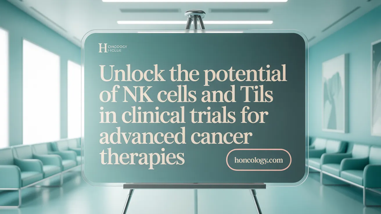 Unlock the Potential of NK Cells and TILs in Clinical Trials for Advanced Cancer Therapies