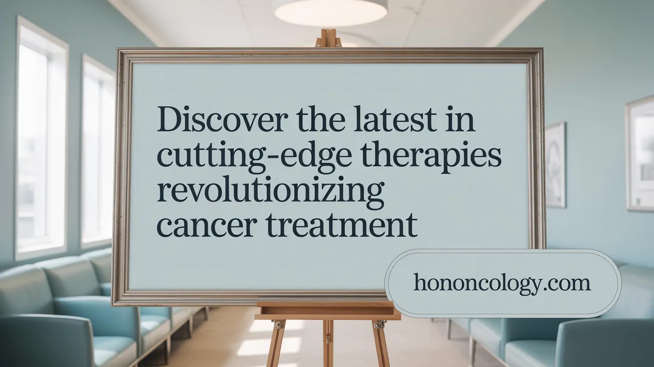 Discover the latest in cutting-edge therapies revolutionizing cancer treatment