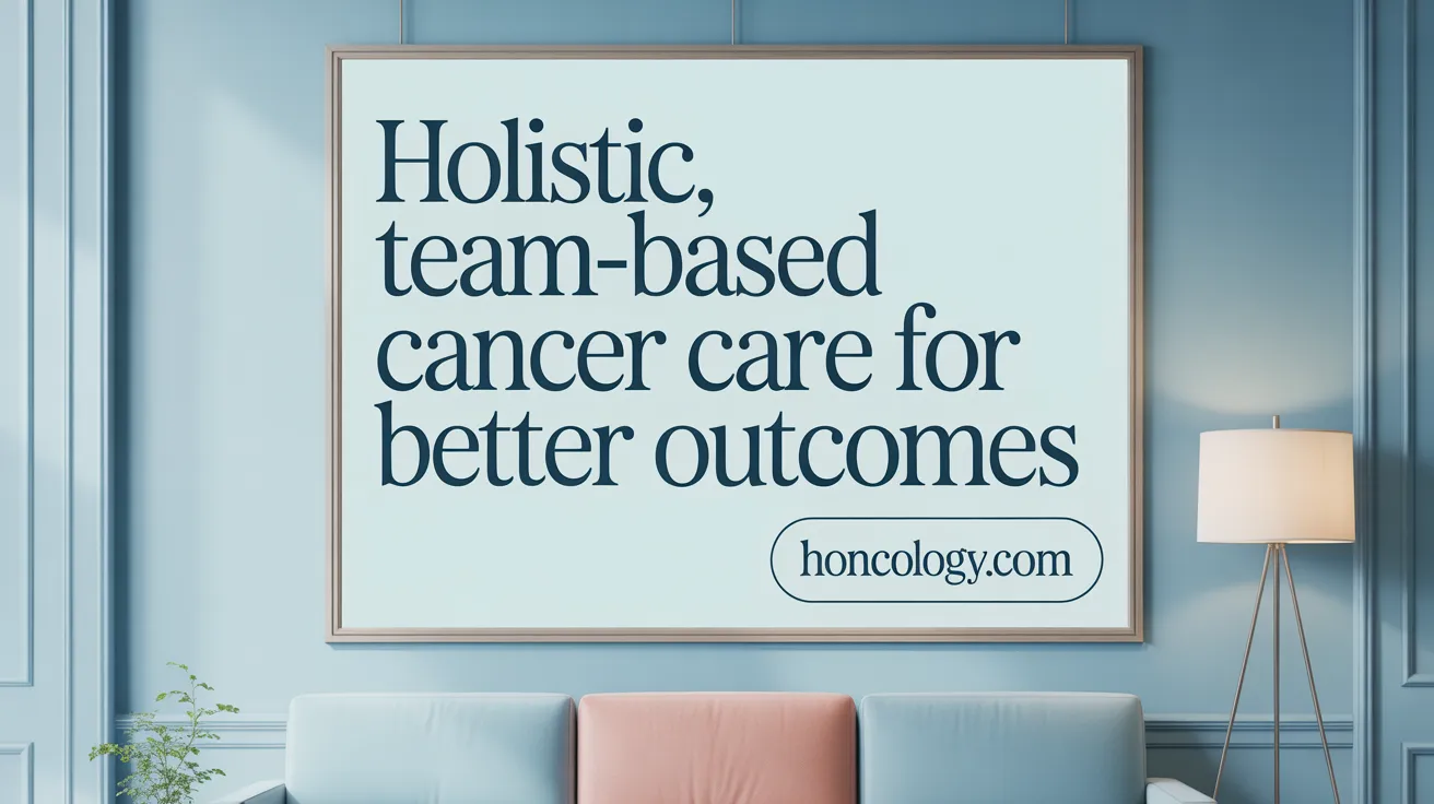 Holistic, Team-Based Cancer Care for Better Outcomes