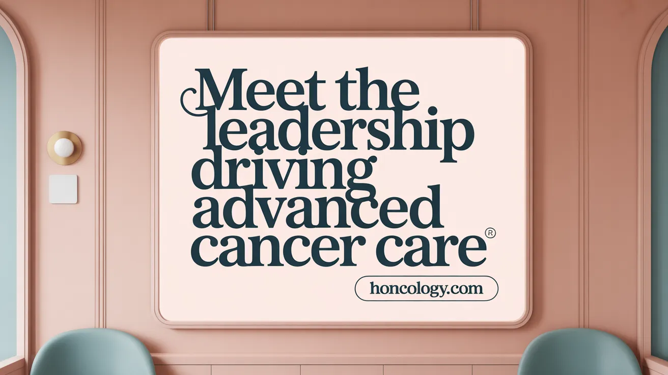 Meet the Leadership Driving Advanced Cancer Care