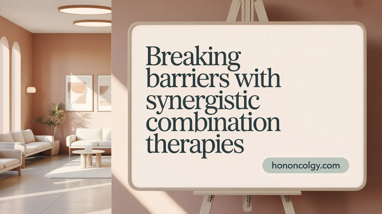 Breaking Barriers with Synergistic Combination Therapies