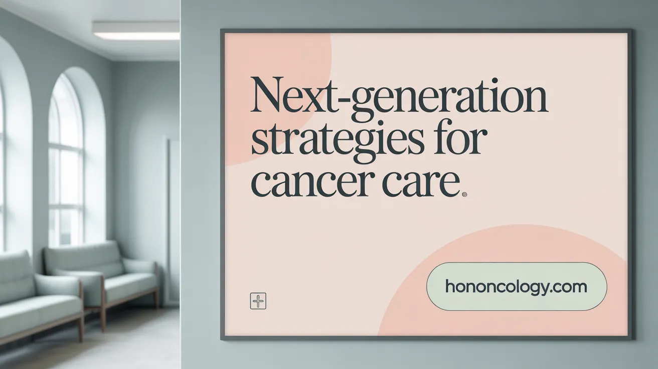 Next-Generation Strategies for Cancer Care