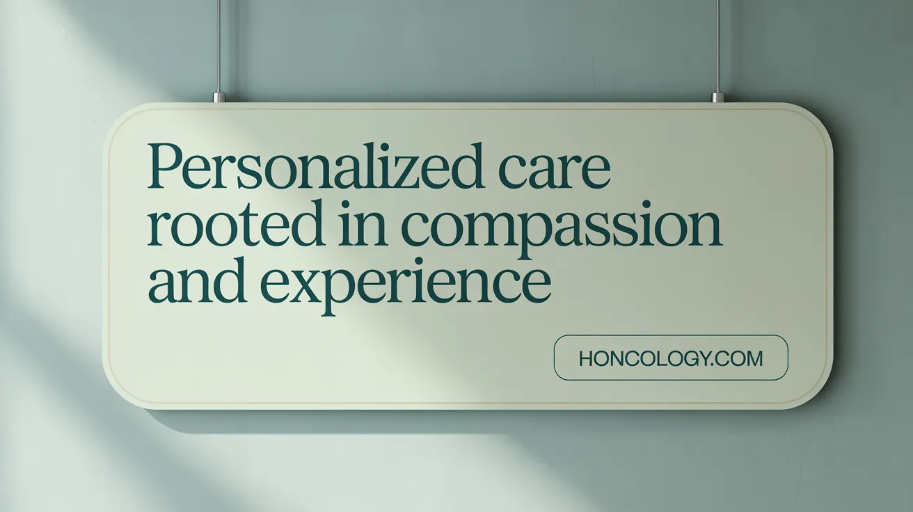 Personalized Care Rooted in Compassion and Experience