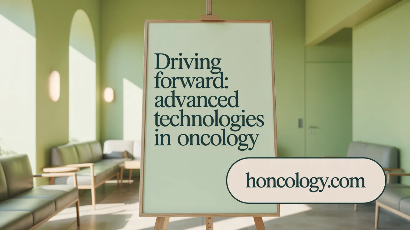 Driving Forward: Advanced Technologies in Oncology