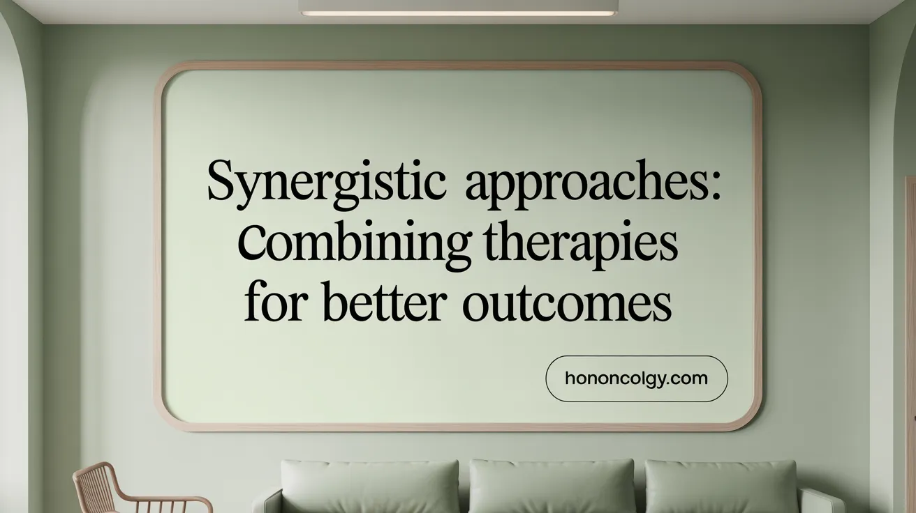 Synergistic Approaches: Combining Therapies for Better Outcomes